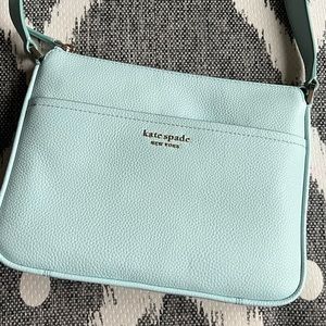 Kate Spade Runaround Crossbody Medium - Blue Glow